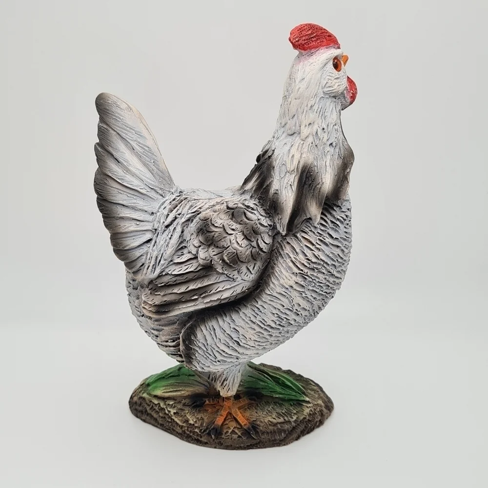 Cerrini Italy Farm Country Collectible Decor Figurine Hand Painted Resin